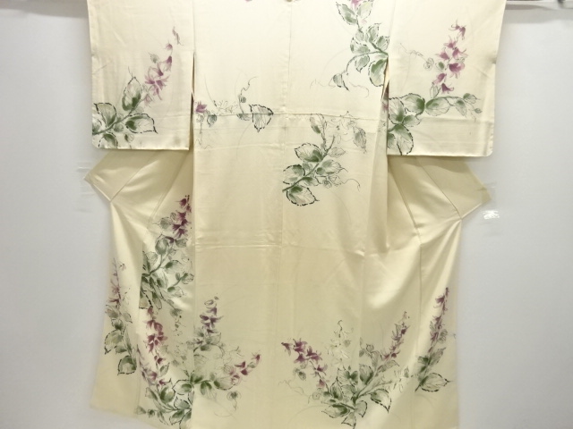 JAPANESE KIMONO / ANTIQUE KIMONO / TAISHO ROMAN STYLE / FLOWER
